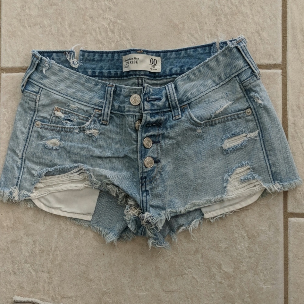 Abercrombie cutoff Jean shorts